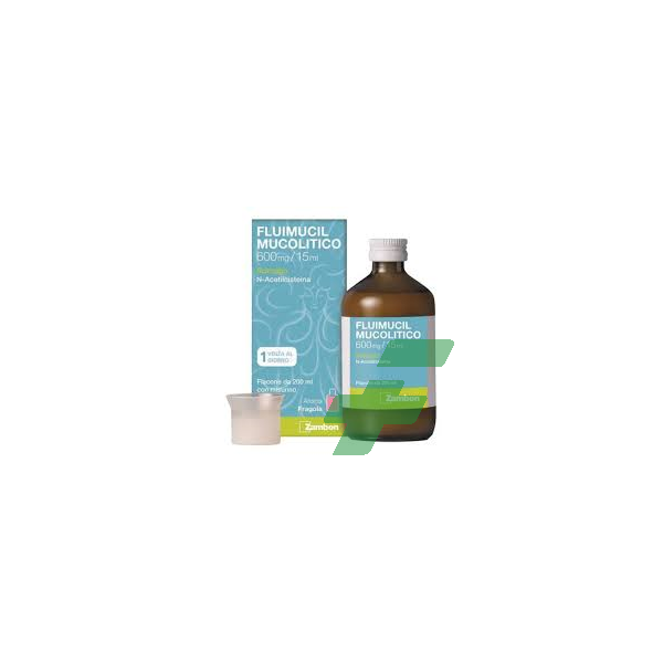 FLUIMUCIL MUCOLITICO - 600 MG/15 ML SCIROPPO FLACONE 200 ML