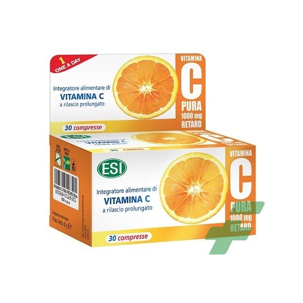 VITAMINA C PURA 1000 MG RETARD 30 COMPRESSE