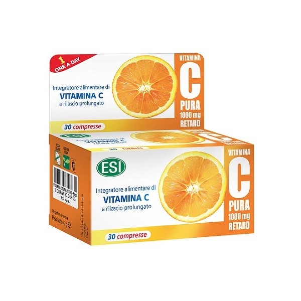 VITAMINA C PURA 1000 MG RETARD 30 COMPRESSE