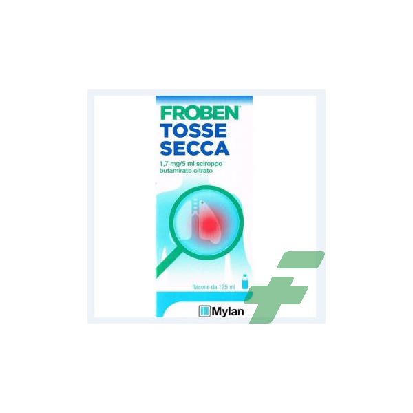 FROBEN TOSSE SECCA -  1,7 MG/5 ML SCIROPPO FLACONE 125 ML CON MISURINO