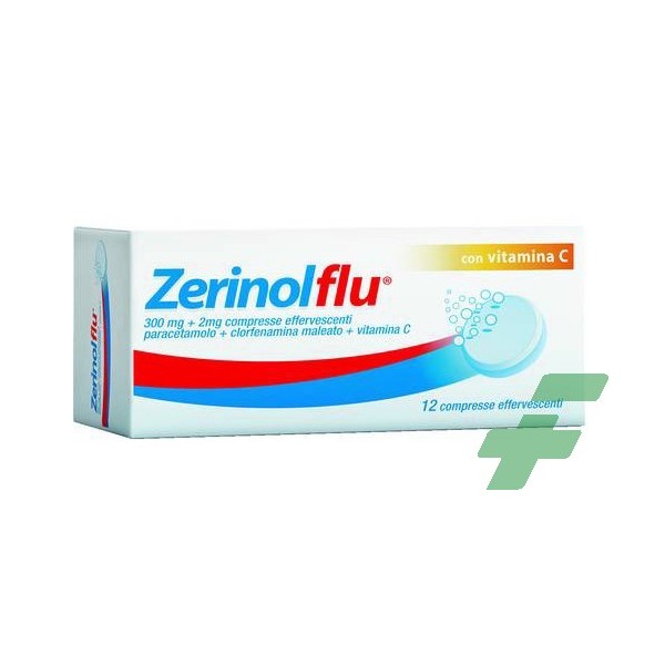 ZERINOLFLU COMPRESSE EFFERVESCENTI - COMPRESSE EFFERVESCENTI 12 COMPRESSE