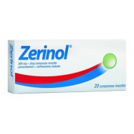 ZERINOL 300 MG + 2 MG COMPRESSE RIVESTITE -  300 MG + 2 MG COMPRESSE RIVESTITE 20 COMPRESSE