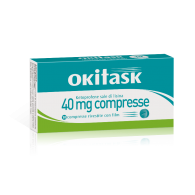 OKITASK 40 MG COMPRESSE RIVESTITE CON FILM - 40 MG COMPRESSA RIVESTITA CON FILM, 10 COMPRESSE IN BLISTER AL/AL