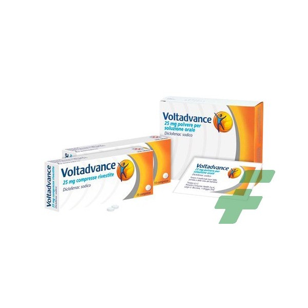 VOLTADVANCE -  25 MG COMPRESSE RIVESTITE CON FILM 10 CPR