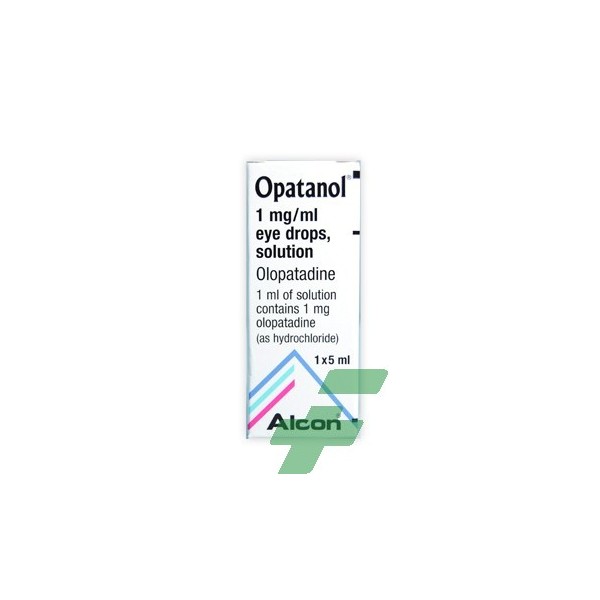 OPATANOL 1 MG/ML COLLIRIO, SOLUZIONE - 1 MG/ML COLLIRIO SOLUZIONE 1 FLACONE DA 5 ML