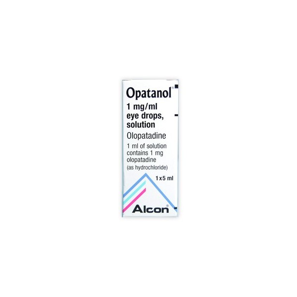 OPATANOL 1 MG/ML COLLIRIO, SOLUZIONE - 1 MG/ML COLLIRIO SOLUZIONE 1 FLACONE DA 5 ML