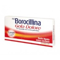 NEO BOROCILLINA GOLA DOLORE -  8,75 MG PASTIGLIE SENZA ZUCCHERO GUSTO MENTA 16 PASTIGLIE