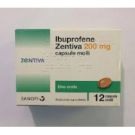 IBUPROFENE ZENTIVA CAPSULE MOLLI - 200MG CAPSULE MOLLI  12 CAPSULE IN BLISTER PVC/PVDC/AL