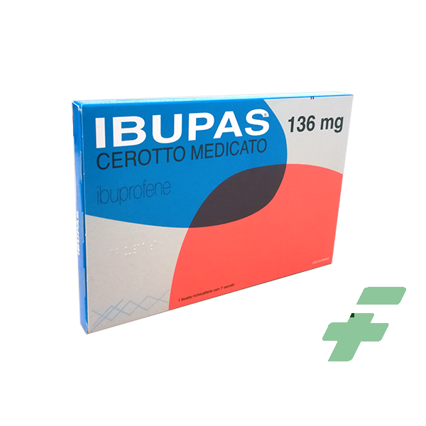 IBUPAS 136 MG CEROTTO MEDICATO -  136 MG CEROTTO MEDICATO 7 CEROTTI