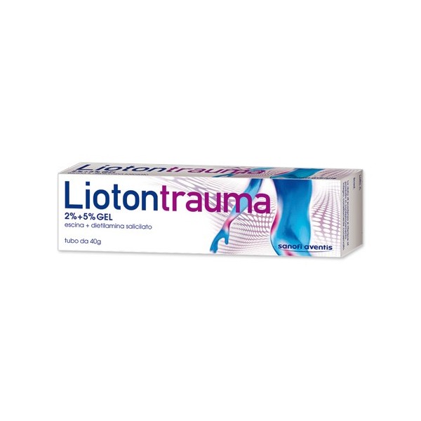 LIOTONTRAUMA 2% + 5% GEL -  2% + 5% GEL TUBO 40 G