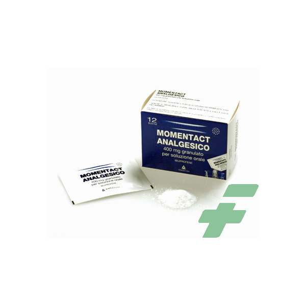 MOMENTACT ANALGESICO 400 MG GRANULATO PER SOLUZIONE ORALE -  400 MG GRANULATO PER SOLUZIONE ORALE 12 BUSTINE