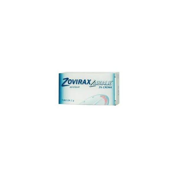 ZOVIRAXLABIALE 5% CREMA -  5% CREMA TUBO DA 2 G