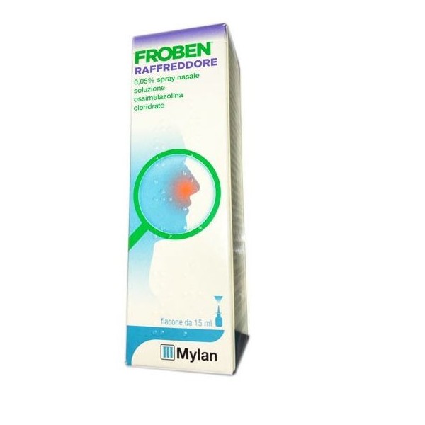 FROBEN RAFFREDDORE 0,05% SPRAY NASALE, SOLUZIONE -  0,05% SPRAY NASALE, SOLUZIONE FLACONE DA 15 ML