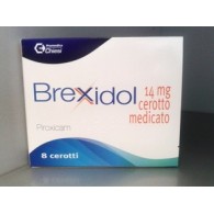 BREXIDOL 14 MG CEROTTO MEDICATO -  14 MG CEROTTO MEDICATO 8 CEROTTI