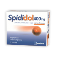 SPIDIDOL -  400 MG GRANULATO PER SOLUZIONE ORALE GUSTO ALBICOCCA