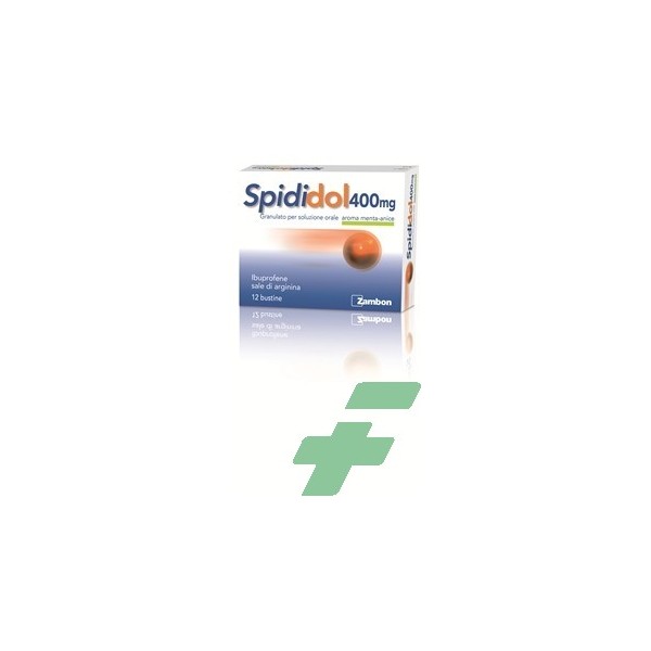 SPIDIDOL -  400 MG GRANULATO PER SOLUZIONE ORALE GUSTO MENTA-ANICE