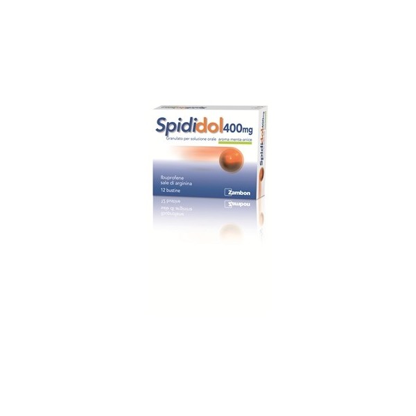 SPIDIDOL -  400 MG GRANULATO PER SOLUZIONE ORALE GUSTO MENTA-ANICE