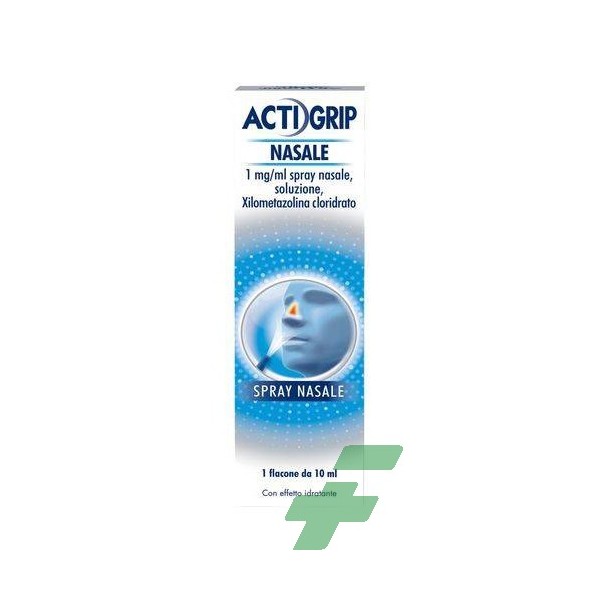 ACTIFED DECONGESTIONANTE 1 MG/ML SPRAY NASALE, SOLUZIONE -  1 MG/ML SPRAY NASALE, SOLUZIONE 1 FLACONE HDPE DA 10 ML