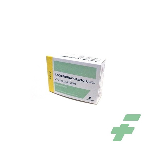 TACHIPIRINA OROSOLUBILE 250 MG GRANULATO -  250 MG GRANULATO 10 BUSTINE IN AL