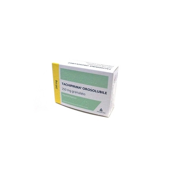 TACHIPIRINA OROSOLUBILE 250 MG GRANULATO -  250 MG GRANULATO 10 BUSTINE IN AL