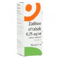 ZABAK 0,25 MG/ML COLLIRIO, SOLUZIONE -  0,25 MG/ML COLLIRIO SOLUZIONE 5 ML FLACONE MULTIDOSE