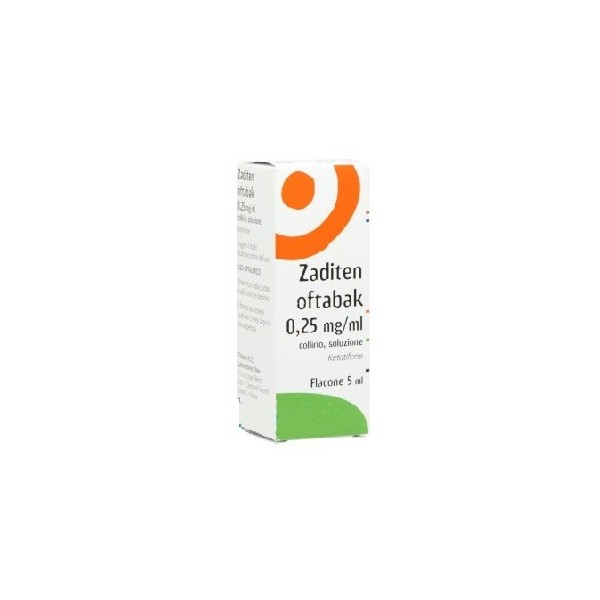 ZABAK 0,25 MG/ML COLLIRIO, SOLUZIONE -  0,25 MG/ML COLLIRIO SOLUZIONE 5 ML FLACONE MULTIDOSE