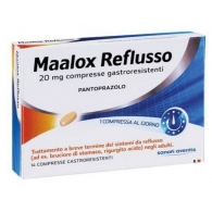 MAALOX REFLUSSO 20 MG COMPRESSE GASTRORESISTENTI - 20 MG COMPRESSE GASTRORESISTENTI 14 COMPRESSE IN BLISTER OPA/ALU/PVC-AL