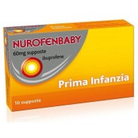 NUROFENBABY 60 MG SUPPOSTE PRIMA INFANZIA -  60 MG SUPPOSTE 10 SUPPOSTE IN BLISTER AL