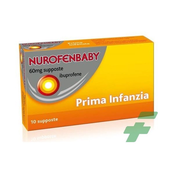 NUROFENBABY 60 MG SUPPOSTE PRIMA INFANZIA -  60 MG SUPPOSTE 10 SUPPOSTE IN BLISTER AL