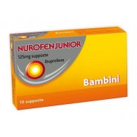 NUROFENJUNIOR 125 MG SUPPOSTE BAMBINI -  125 MG SUPPOSTE 10 SUPPOSTE IN BLISTER AL