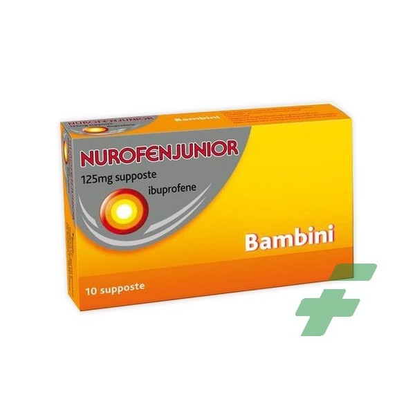 NUROFENJUNIOR 125 MG SUPPOSTE BAMBINI -  125 MG SUPPOSTE 10 SUPPOSTE IN BLISTER AL