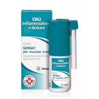 OKI INFIAMMAZIONE E DOLORE 0,16% SPRAY PER MUCOSA ORALE -  0,16% SPRAY PER MUCOSA ORALE FLACONE DA 15 ML