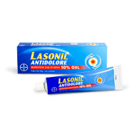 LASONIL ANTIDOLORE 10% GEL - 10% GEL 1 TUBO DA 50 G