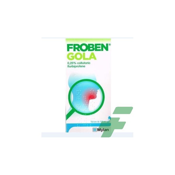 FROBEN GOLA -  0,25% COLLUTORIO FLACONE DA 160 ML