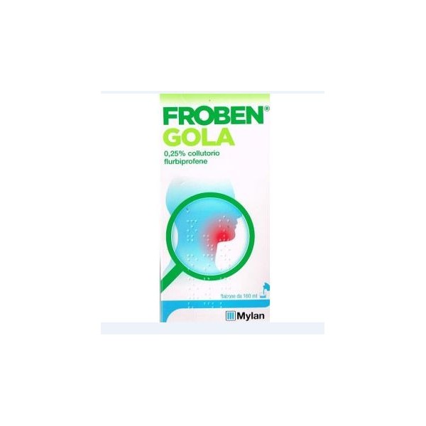 FROBEN GOLA -  0,25% COLLUTORIO FLACONE DA 160 ML