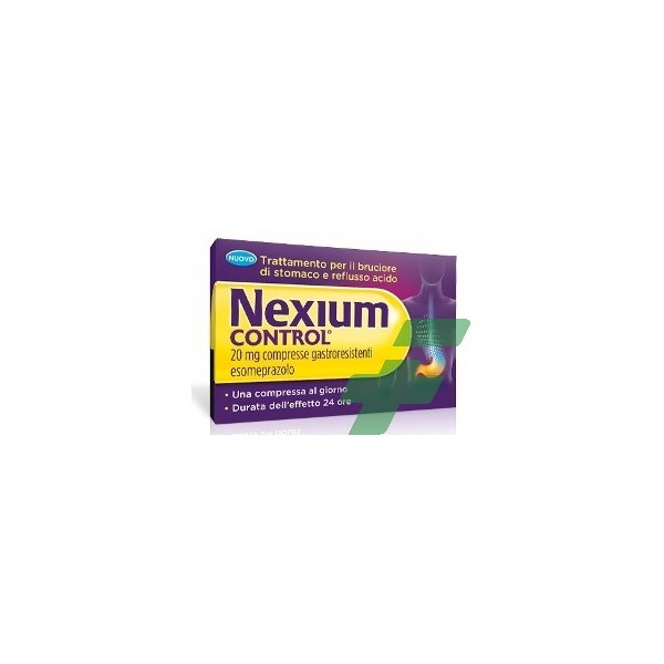 NEXIUM CONTROL 20 MG COMPRESSE GASTRORESISTENTI - 20 MG - COMPRESSA GASTRORESISTENTE - USO ORALE - BLISTER (ALU) - 14 COMPRESSE