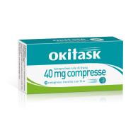 OKITASK 40 MG COMPRESSE RIVESTITE CON FILM - 40 MG COMPRESSA RIVESTITA CON FILM, 20 COMPRESSE IN BLISTER AL/AL