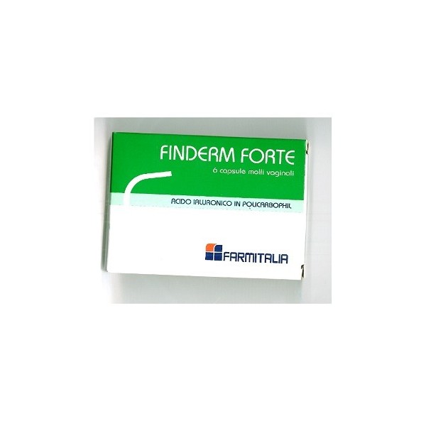 FINDERM FORTE CAPSULE MOLLI VAGINALI CONFEZIONE DA 6 PEZZI