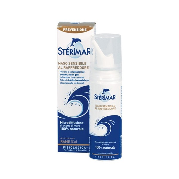 STERIMAR CU NASO SENSIBILE AL RAFFREDDORE SPRAY 100 ML