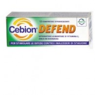 CEBION DEFEND 12 COMPRESSE EFFERVESCENTI