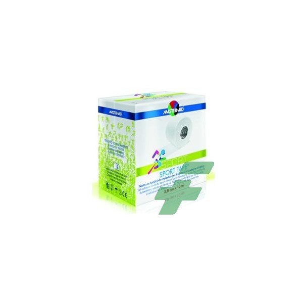 NASTRO AUTOADESIVO ANELASTICO PER FASCIATURE DI SOSTEGNO E TAPING MASTER-AID SPORT 3,8X10