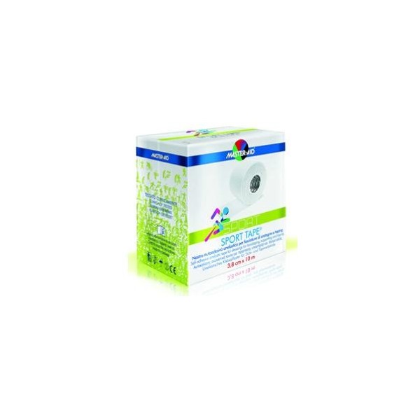 NASTRO AUTOADESIVO ANELASTICO PER FASCIATURE DI SOSTEGNO E TAPING MASTER-AID SPORT 3,8X10