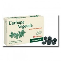 CARBONE VEGETALI 25 COMPRESSE