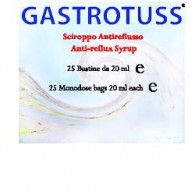 GASTROTUSS SCIROPPO ANTIREFLUSSO 25 BUSTINE MONODOSE 20 ML