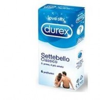 PROFILATTICO DUREX SETTEBELLO CLASSICO 6 PEZZI