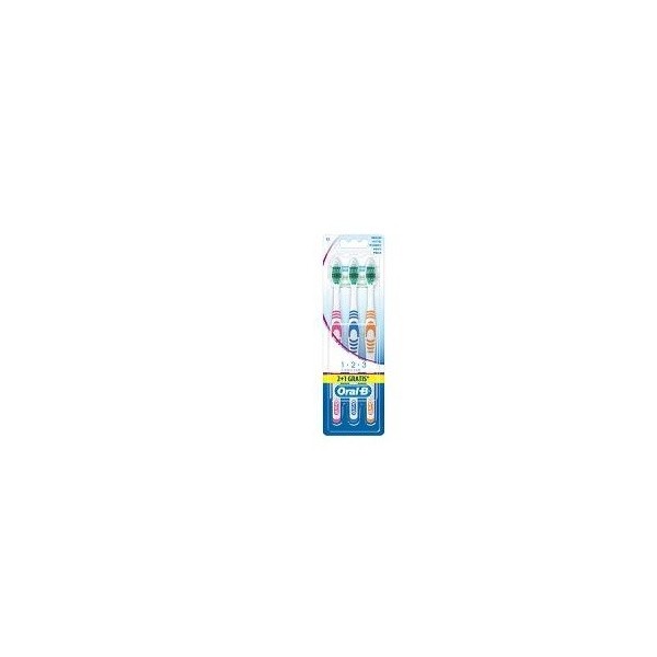 ORALB 123 CLASSIC CARE 40 SETOLE MEDIE 3 SPAZZOLINI