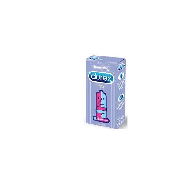 DUREX CONDOM TVB PROFILATTICO 6 PEZZI