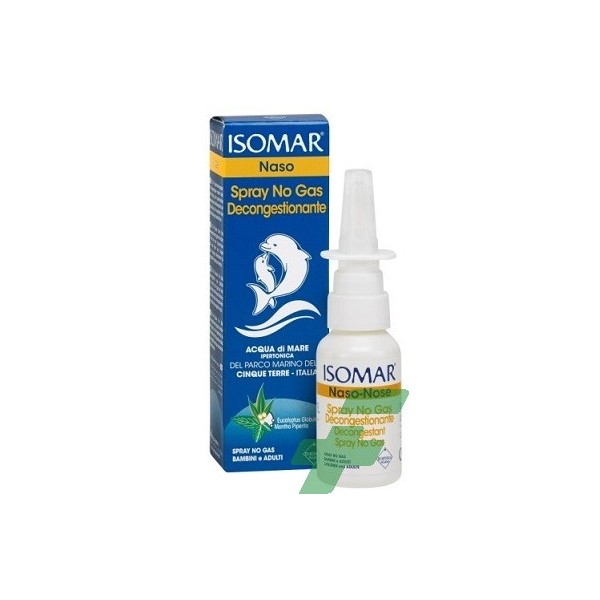 ISOMAR SOLUZIONE ACQUA MARE NASO IPERTONICA NASO SPRAY DECONGESTIONANTE 30 ML