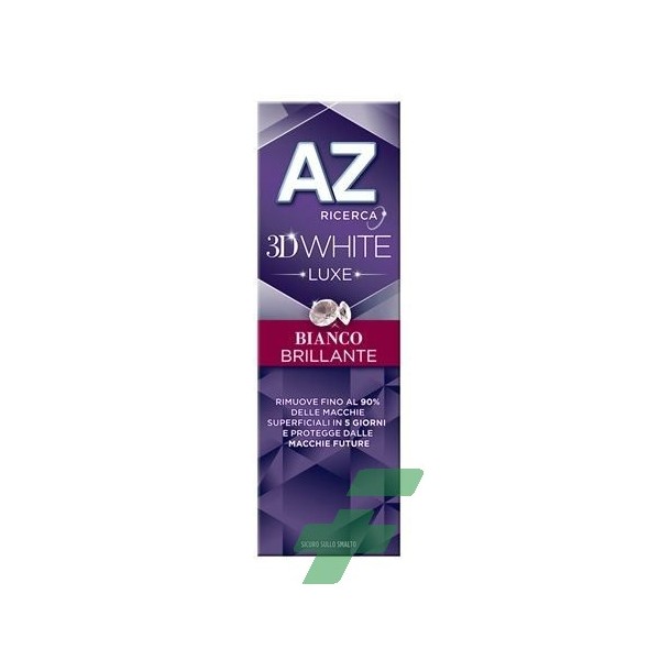 DENTIFRICIO AZ 3D WHITE LUXE BIANCO BRILLANTE 75 ML