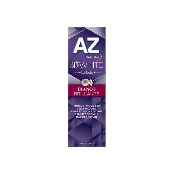 DENTIFRICIO AZ 3D WHITE LUXE BIANCO BRILLANTE 75 ML